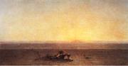 Gustave Guillaumet The Sahara(or The Desert) oil painting reproduction